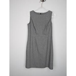 Vintage Carol Anderson Dress Womens 12 Petite Checkered Sleeveless Sheath